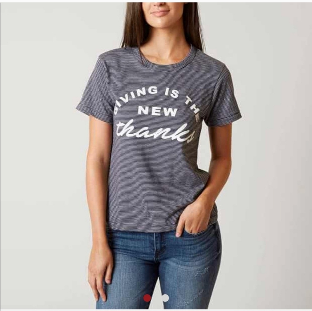 The Light Blonde From The Buckle Gray Positive Message Size Small Short Sleeve T